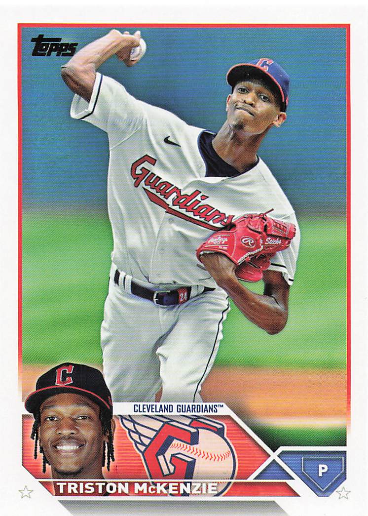 2023 Topps Baseball Triston McKenzie #65
