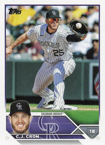 2023 Topps Baseball C.J. Cron #63