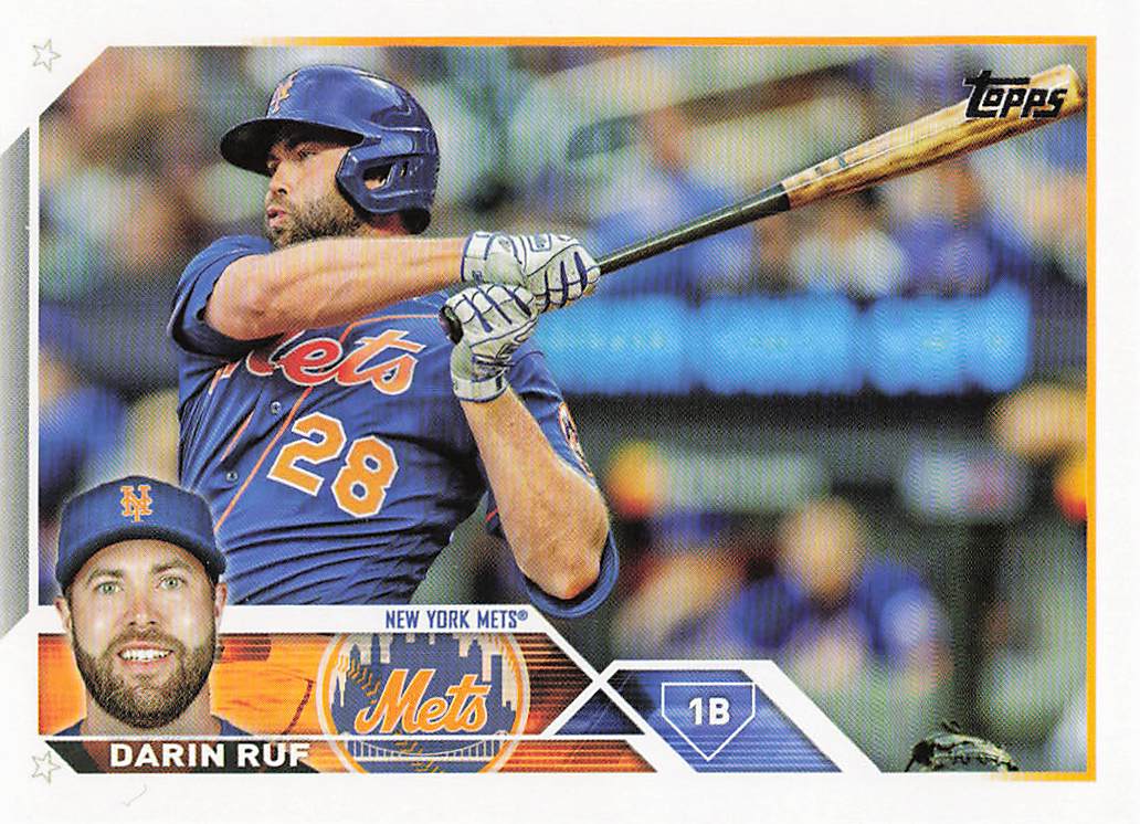 2023 Topps Baseball Darin Ruf #70