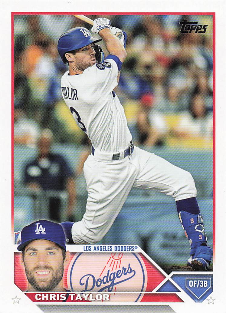 2023 Topps Baseball Chris Taylor #562