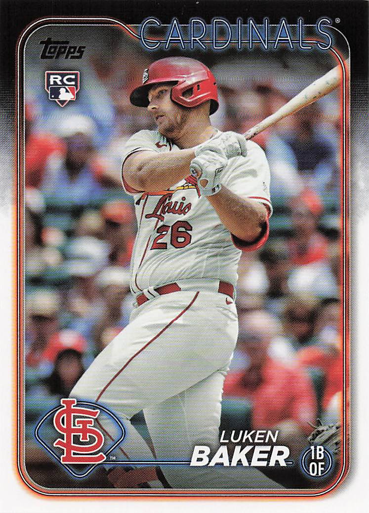2024 Topps Baseball Luken Baker #207 Rookie