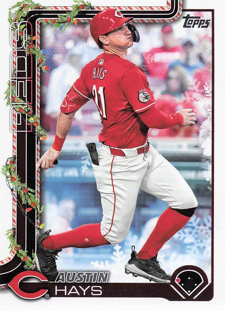 2025 Topps Holiday Baseball Austin Hays #H67