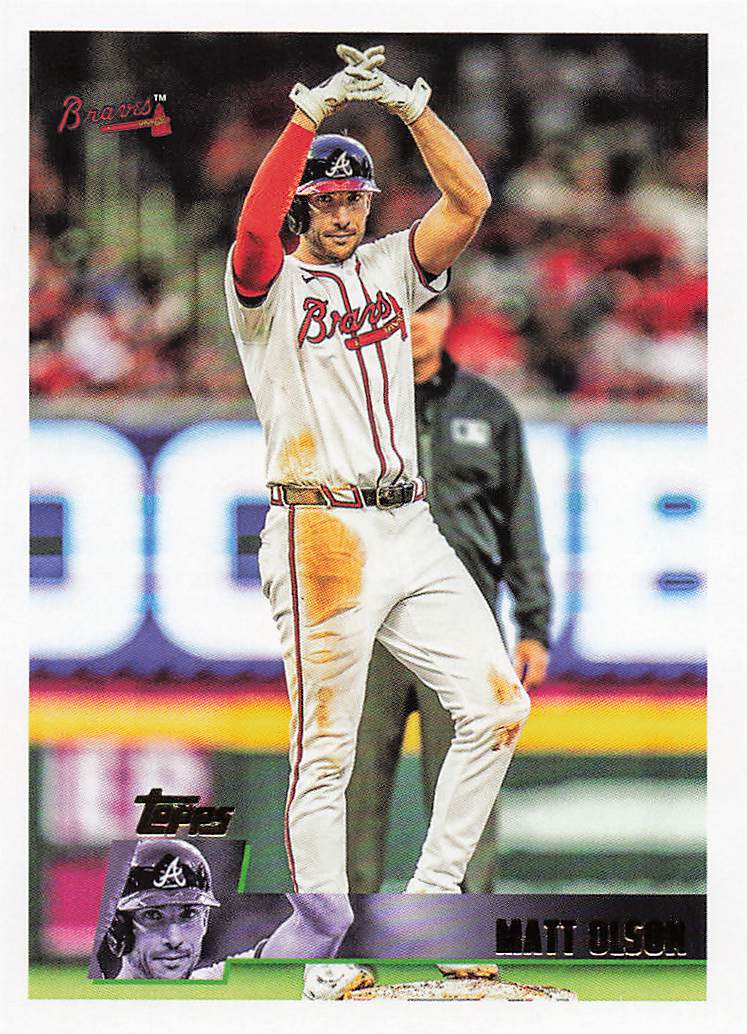 2025 Topps Archives Baseball Matt Olson #190