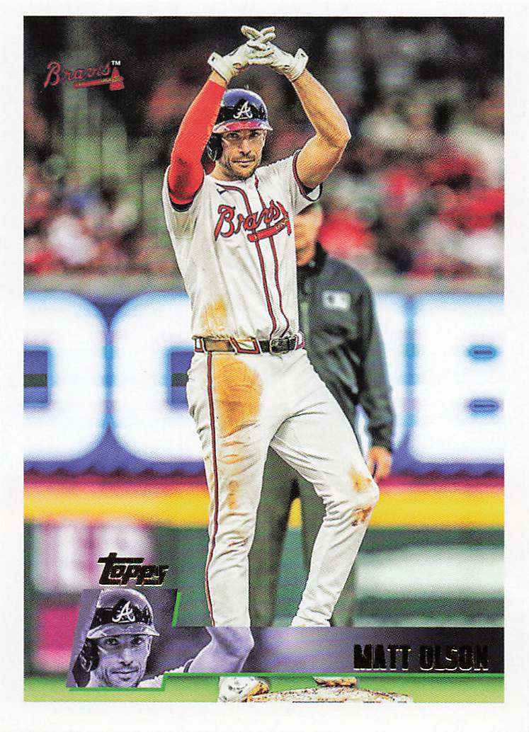 2025 Topps Archives Baseball Matt Olson #190