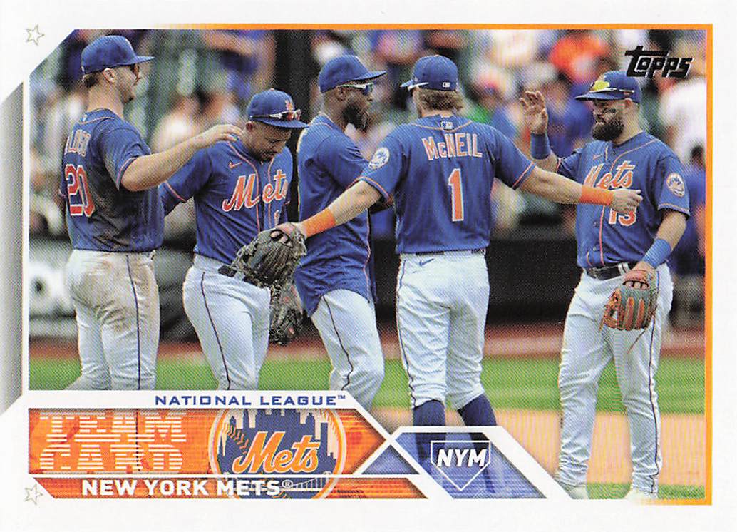 2023 Topps Baseball New York Mets #291