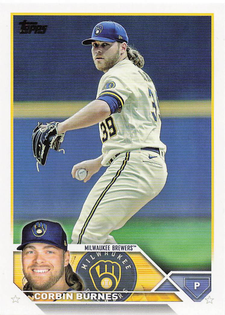 2023 Topps Baseball Corbin Burnes #225