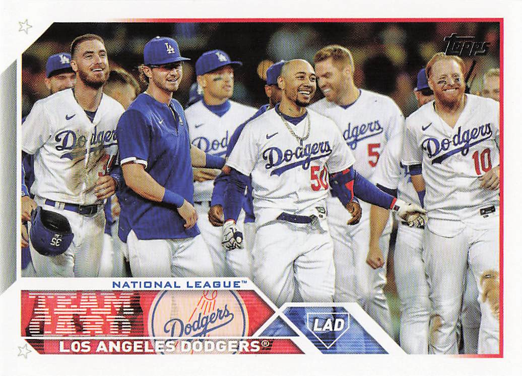 2023 Topps Baseball Los Angeles Dodgers #219