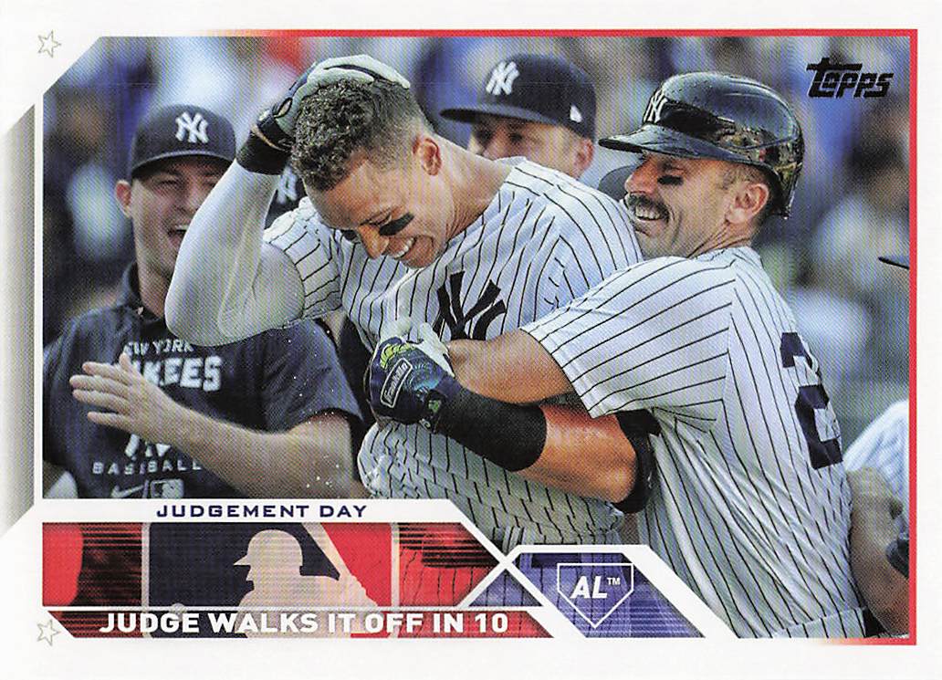 2023 Topps Baseball Judgement Day #245