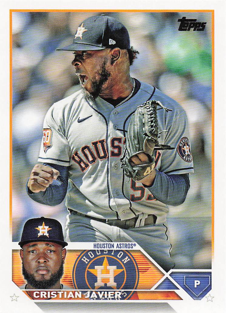 2023 Topps Baseball Cristian Javier #55