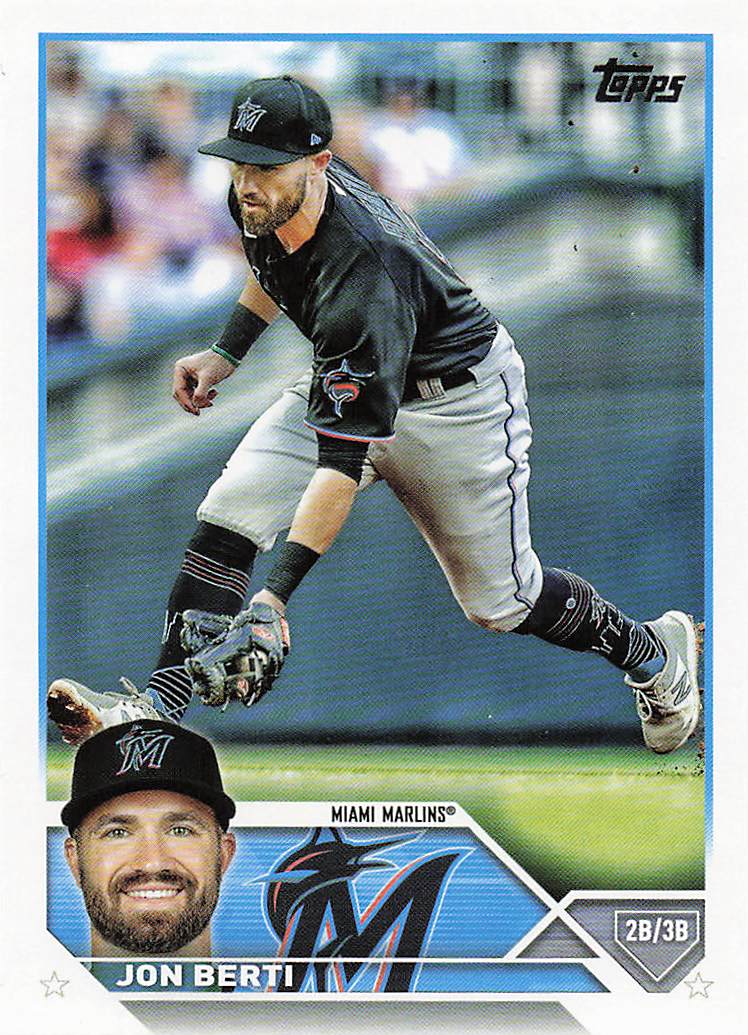 2023 Topps Baseball Jon Berti #72
