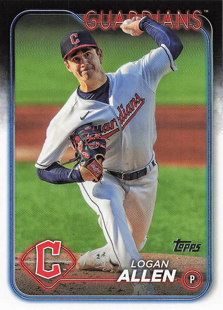 2024 Topps Baseball Logan Allen #339