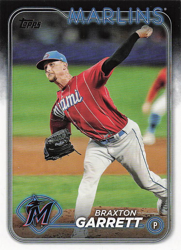 2024 Topps Baseball Braxton Garrett #323