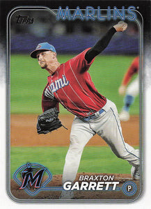 2024 Topps Baseball Braxton Garrett #323