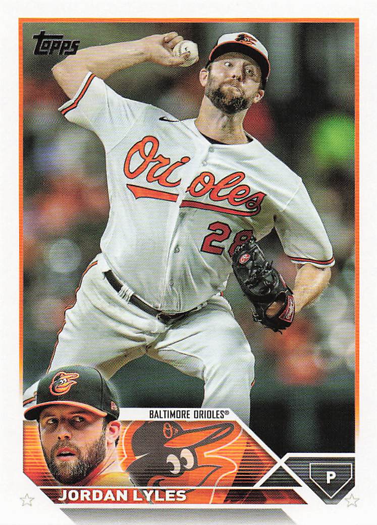 2023 Topps Baseball Jordan Lyles #212