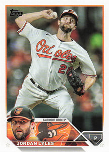 2023 Topps Baseball Jordan Lyles #212