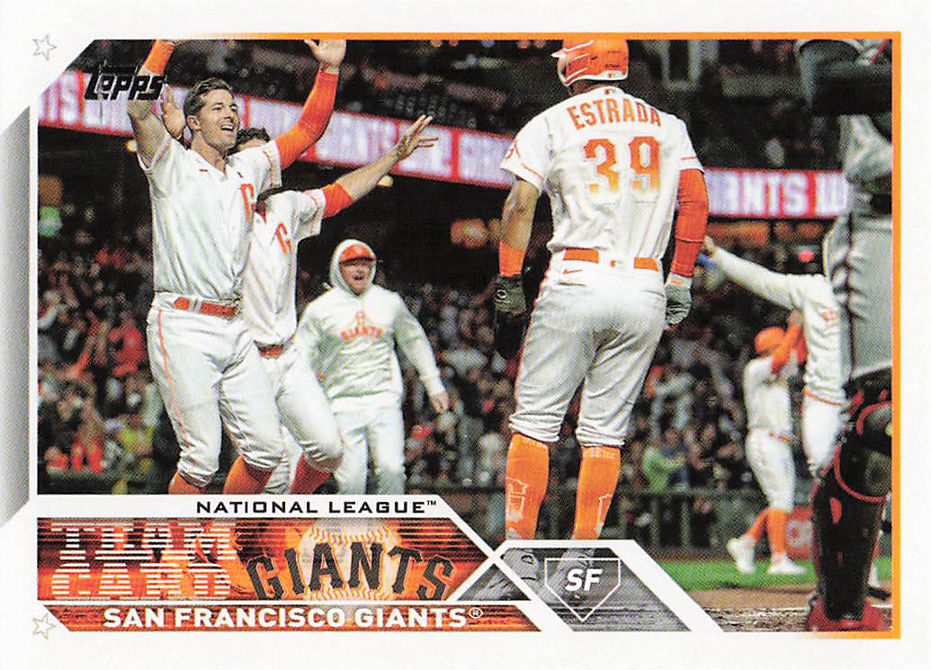 2023 Topps Baseball San Francisco Giants #173