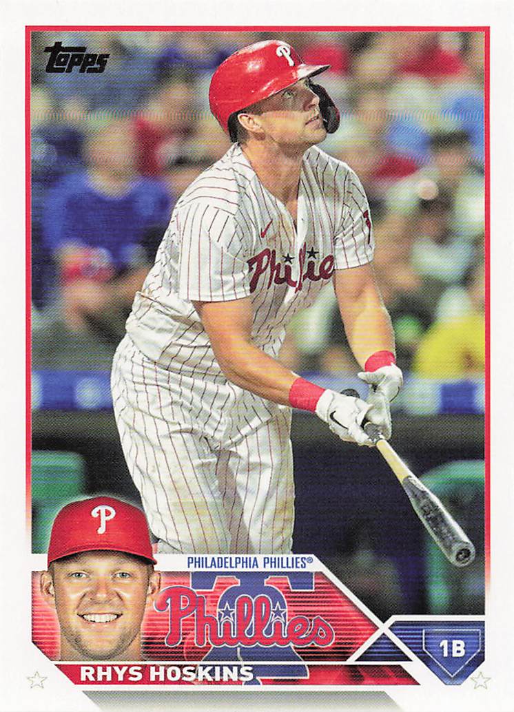2023 Topps Baseball Rhys Hoskins #221