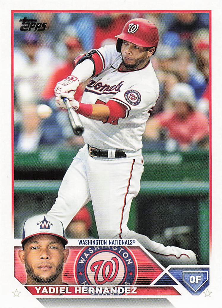 2023 Topps Baseball Yadiel Hernandez #257