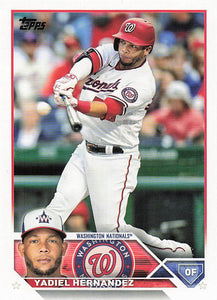 2023 Topps Baseball Yadiel Hernandez #257