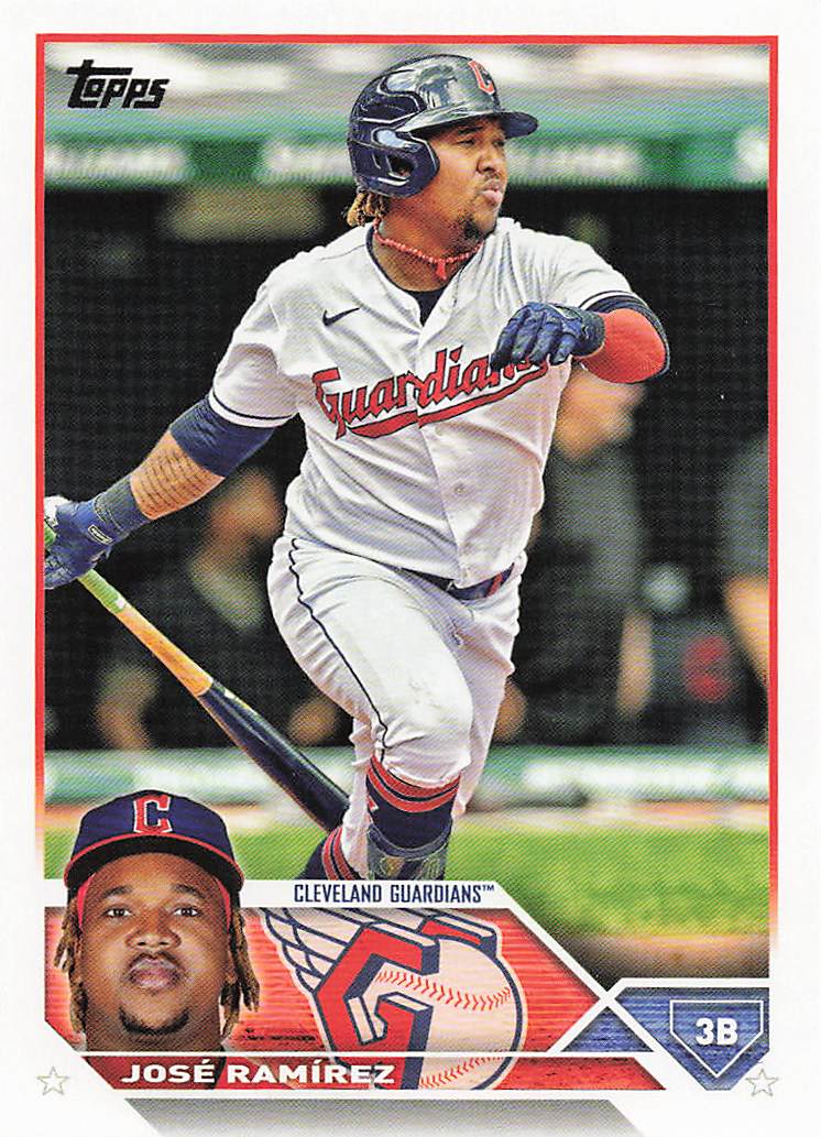 2023 Topps Baseball José Ramírez #256