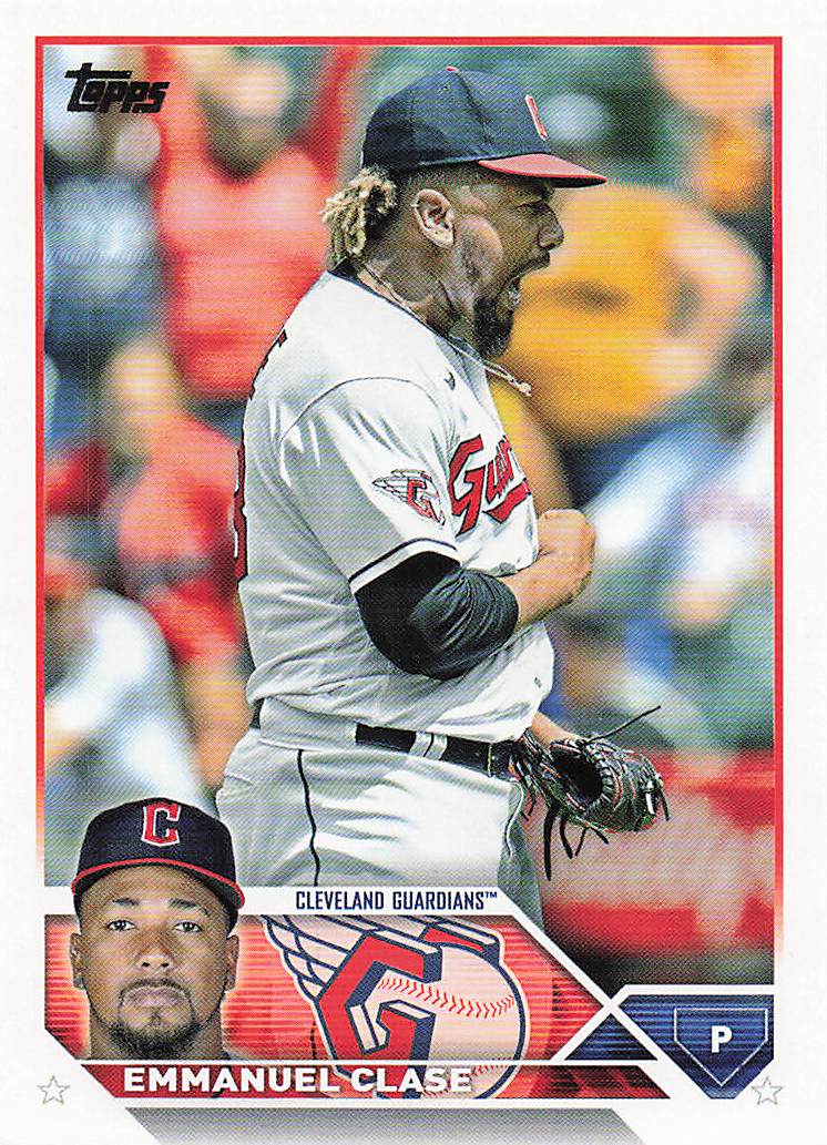 2023 Topps Baseball Emmanuel Clase #117