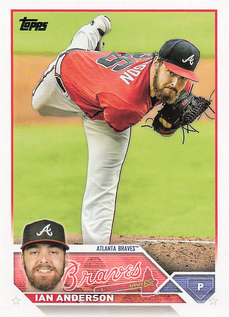 2023 Topps Baseball Ian Anderson #114