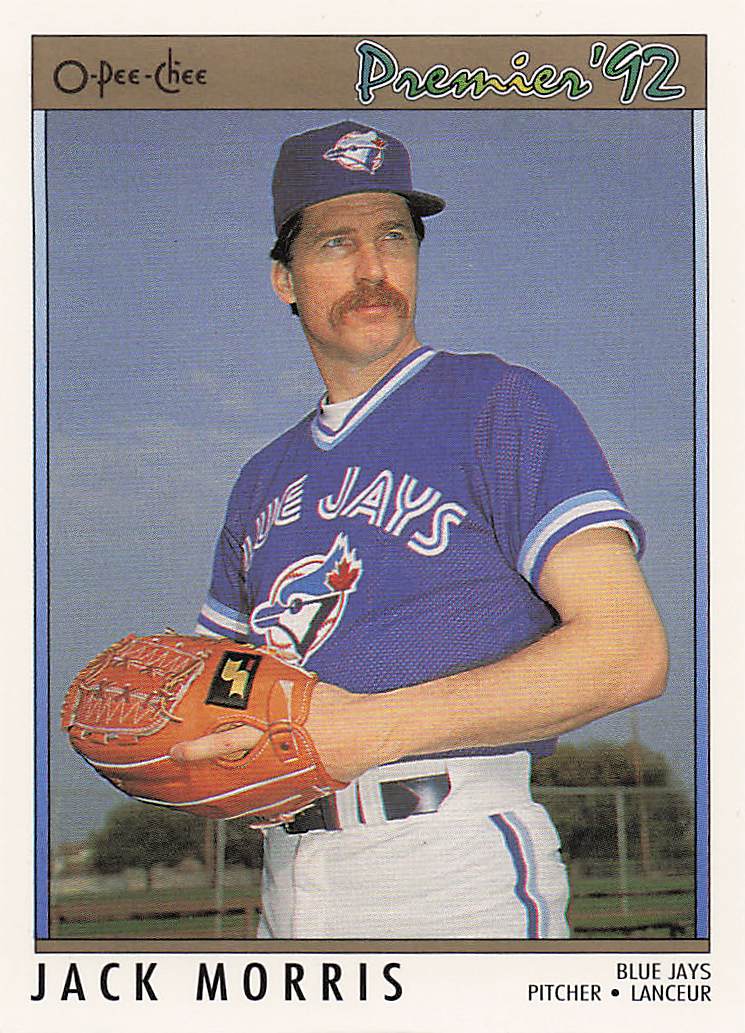1992 O-Pee-Chee Premier Baseball Jack Morris #79