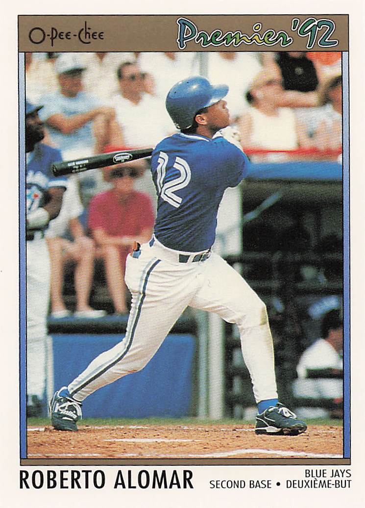 1992 O-Pee-Chee Premier Baseball Roberto Alomar #130