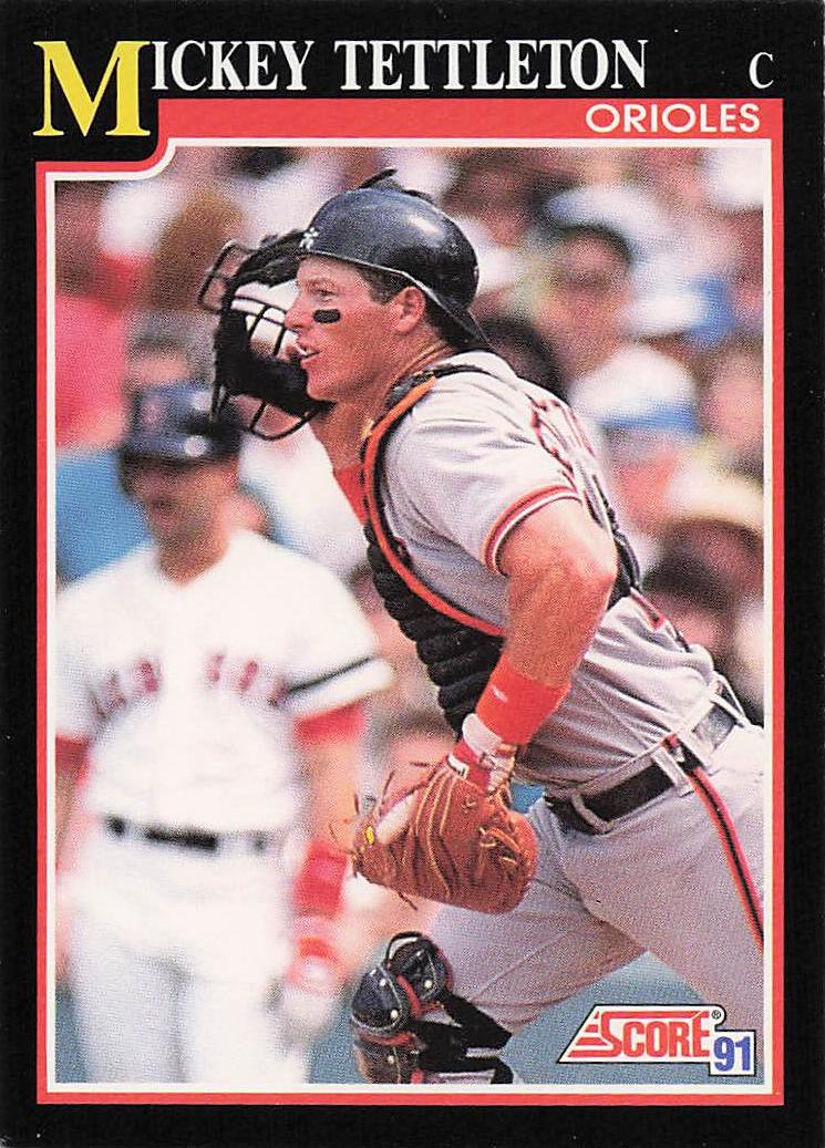 1991 Score Baseball Mickey Tettleton #270
