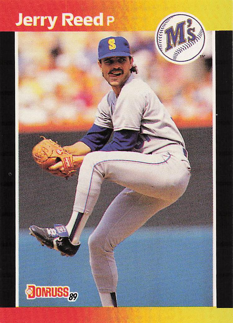 1989 Donruss Baseball Jerry Reed #657d