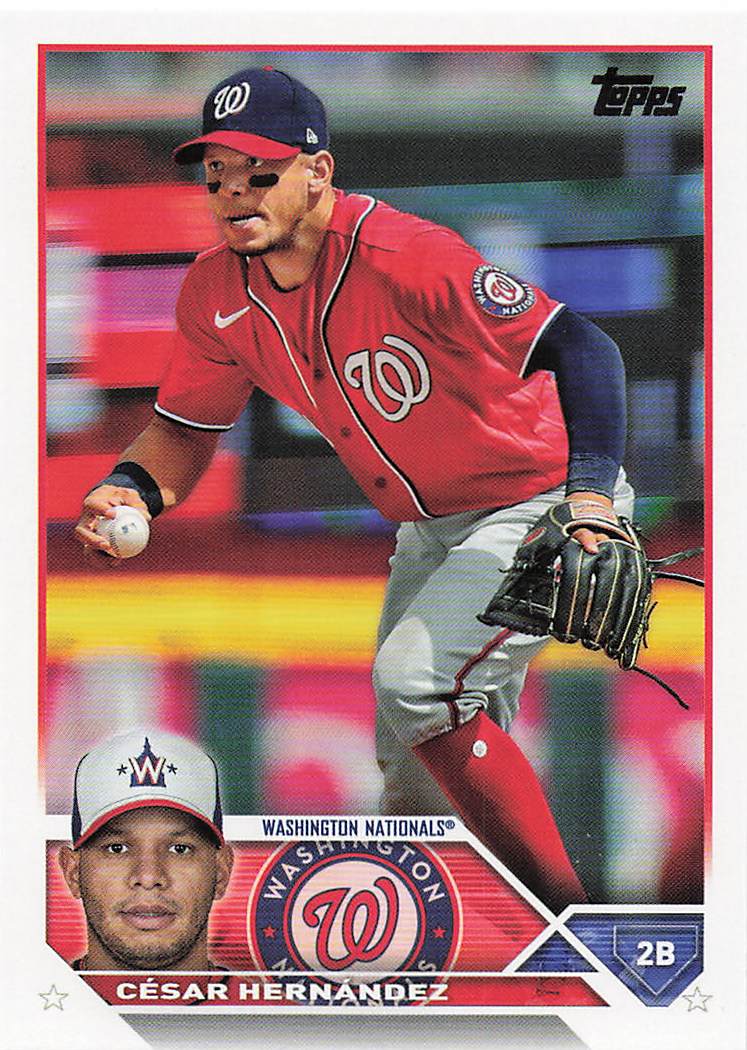 2023 Topps Baseball Cesar Hernandez #244