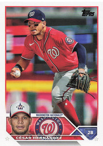 2023 Topps Baseball Cesar Hernandez #244