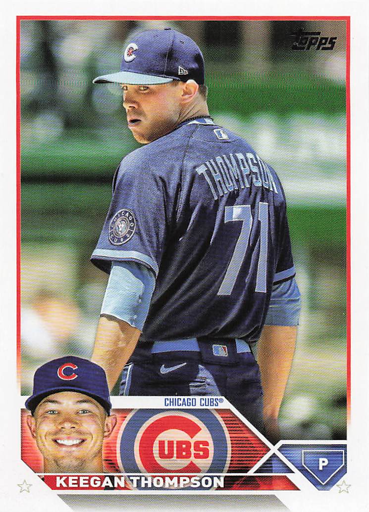 2023 Topps Baseball Keegan Thompson #40