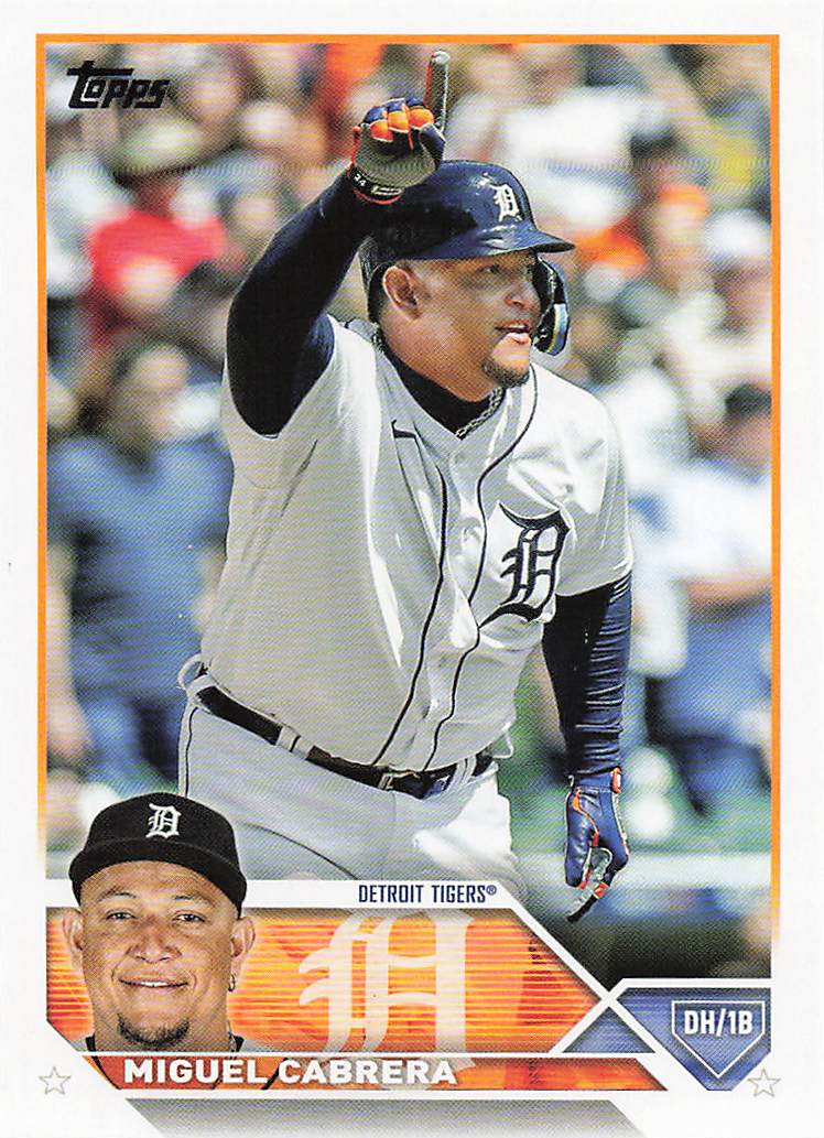 2023 Topps Baseball Miguel Cabrera #24