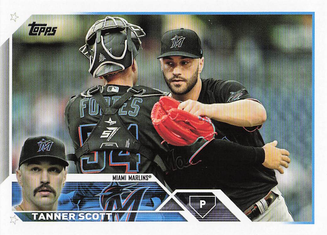 2023 Topps Baseball Tanner Scott #18 Rookie