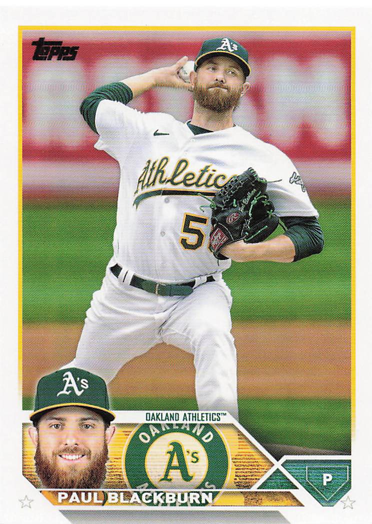2023 Topps Baseball Paul Blackburn #6