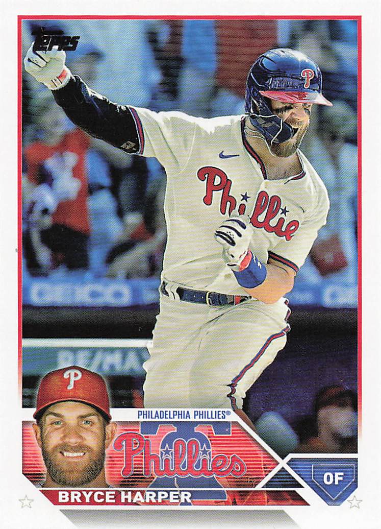 2023 Topps Baseball Bryce Harper #3