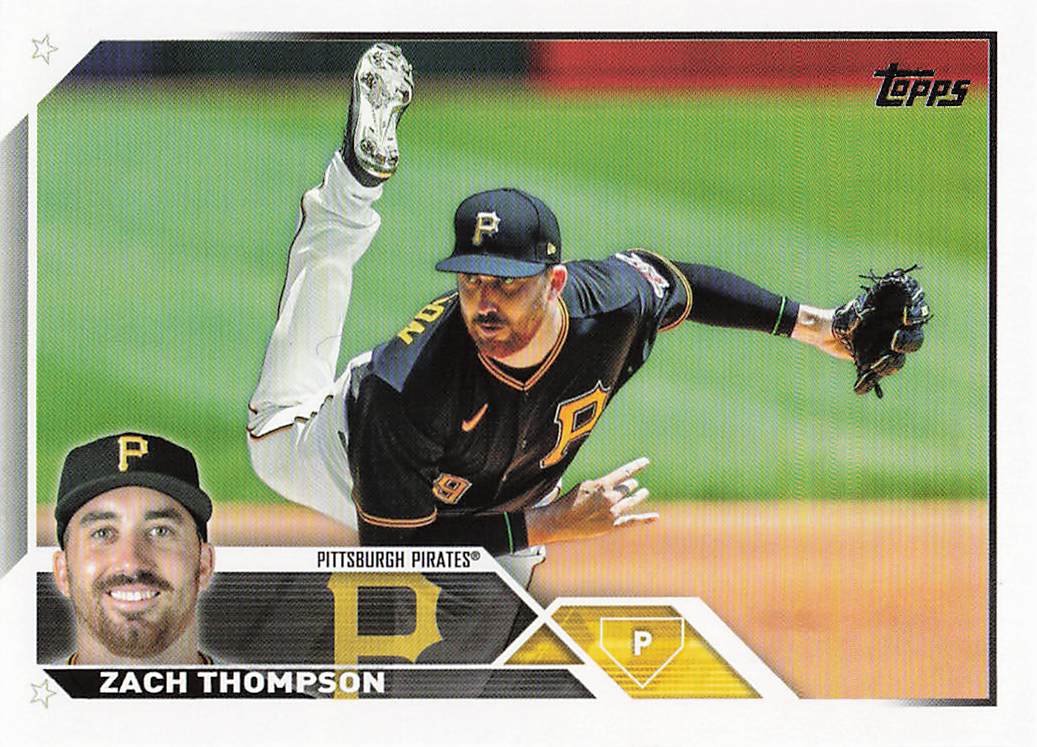 2023 Topps Baseball Zach Thompson #2