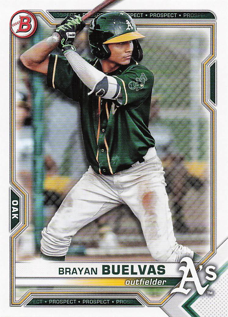 2021 Bowman Draft Baseball Brayan Buelvas #BD-39