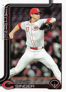 2025 Topps Update Baseball Brady Singer #US344