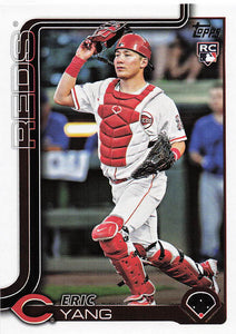 2025 Topps Update Baseball Eric Yang #US168 Rookie