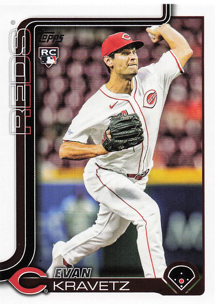 2025 Topps Update Baseball Evan Kravetz #US280 Rookie