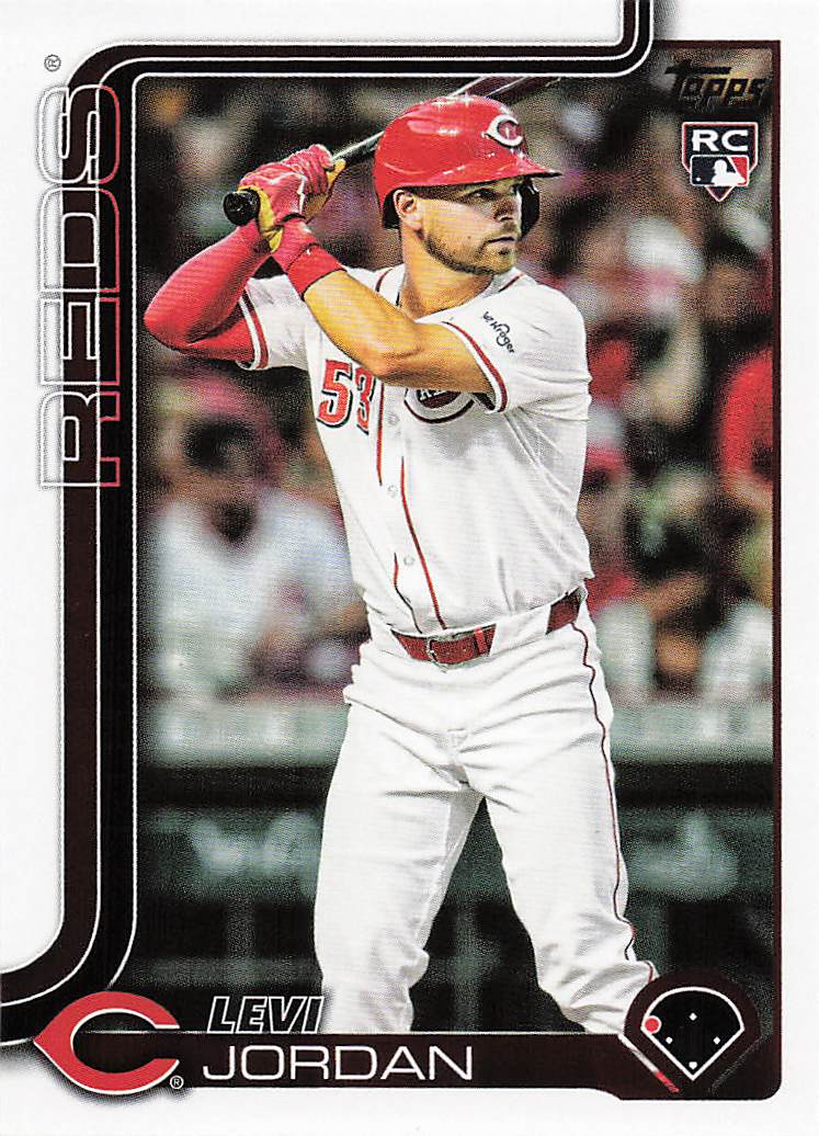 2025 Topps Update Baseball Levi Jordan #US6 Rookie