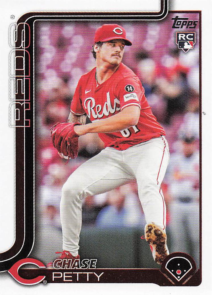 2025 Topps Update Baseball Chase Petty #US275 Rookie
