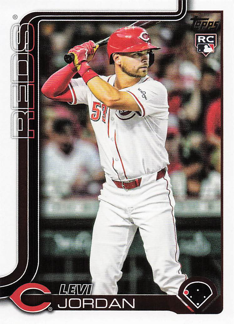 2025 Topps Update Baseball Levi Jordan #US6 Rookie