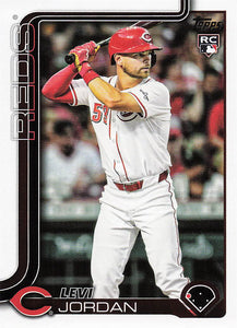 2025 Topps Update Baseball Levi Jordan #US6 Rookie
