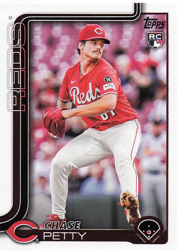 2025 Topps Update Baseball Chase Petty #US275 Rookie