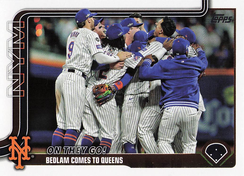 2025 Topps Baseball On They Go! Bedlam Comes to Queens #432