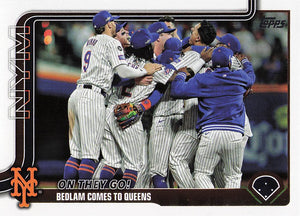 2025 Topps Baseball On They Go! Bedlam Comes to Queens #432