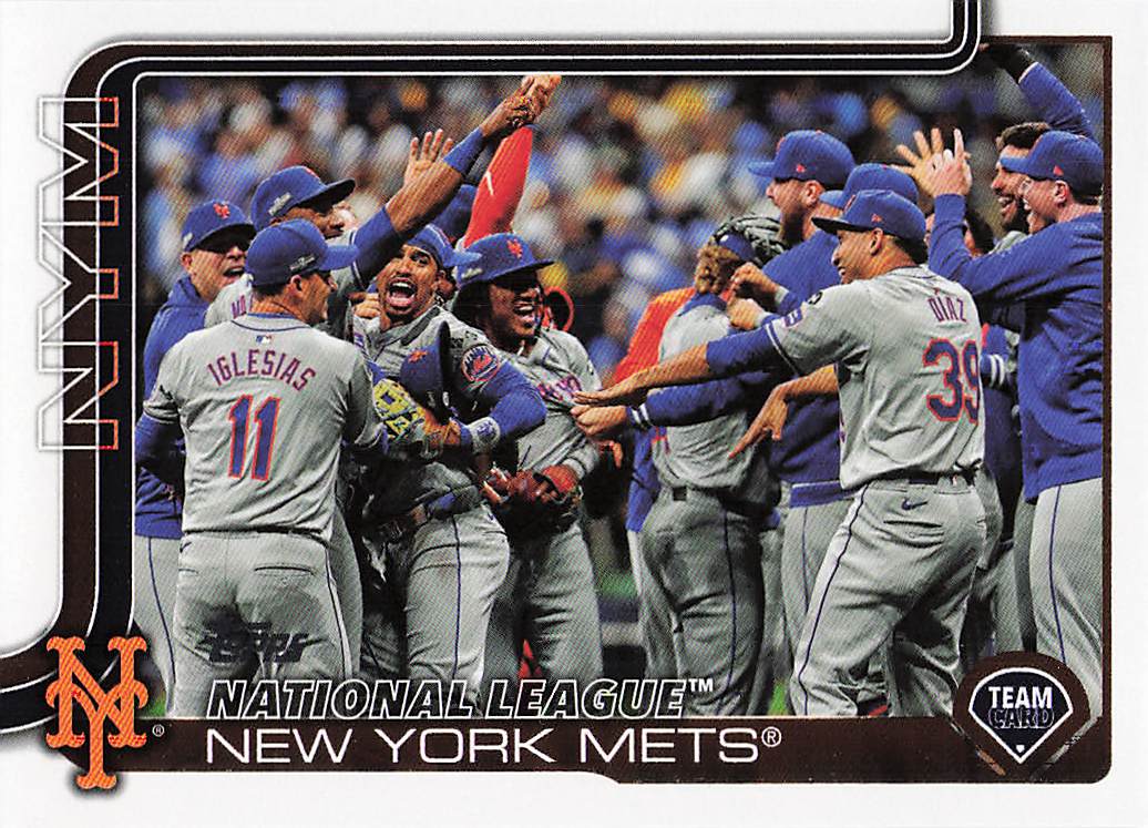 2025 Topps Baseball New York Mets #553